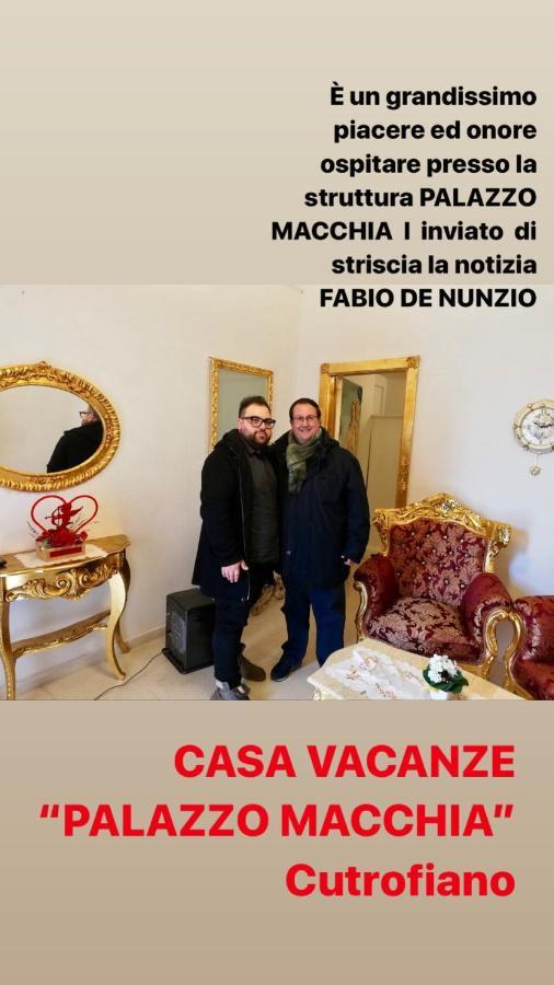 Palazzo Macchia Villa Cutrofiano Bagian luar foto